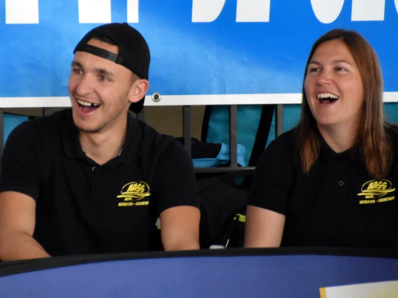 Loïc et Blandine, coachs de l'asso